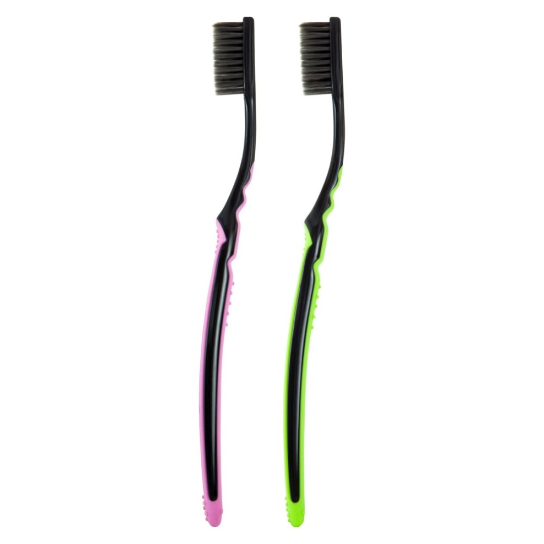 Colgate Slim Soft Black Charcoal Toothbrush Multi Pack 2 Pcs