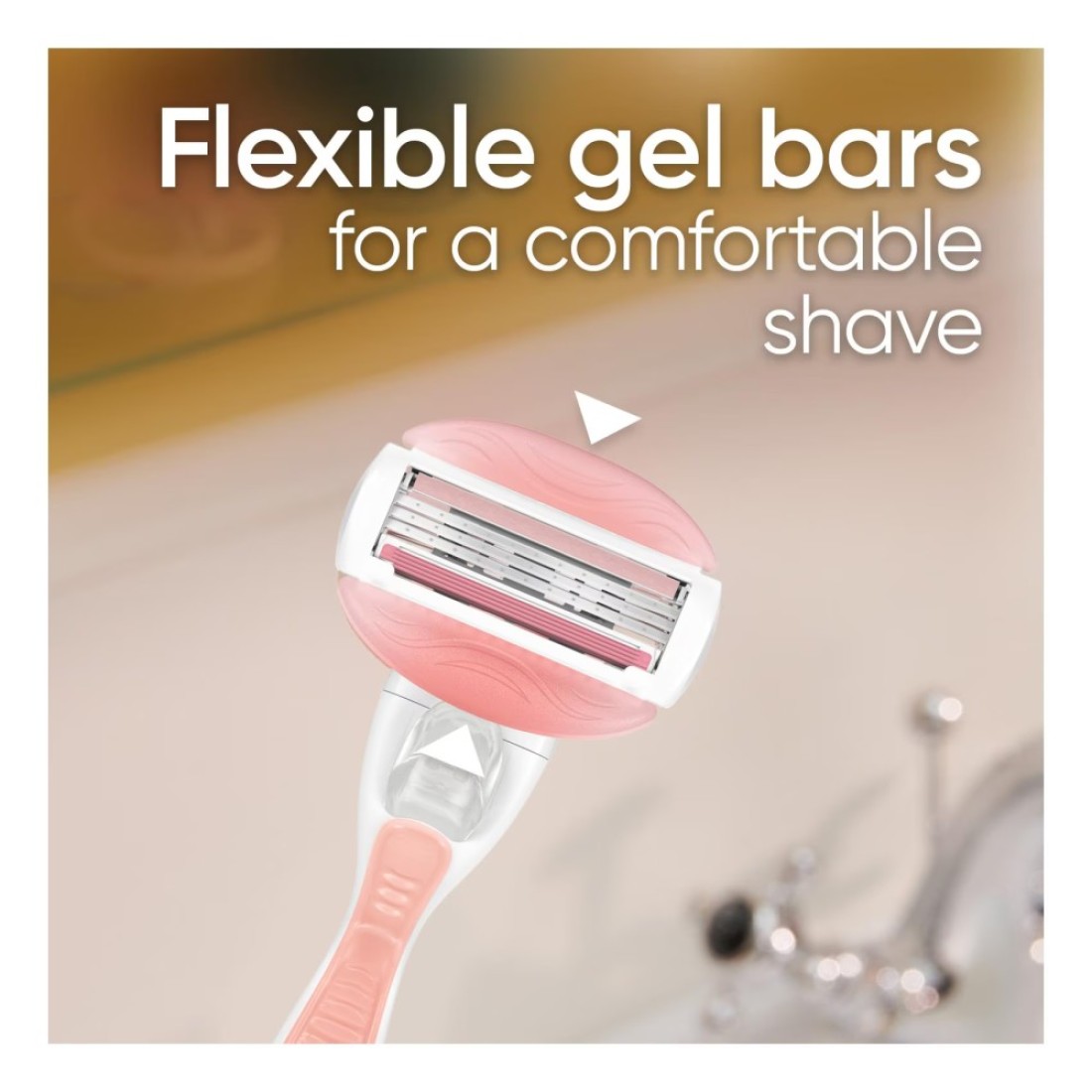 Gillette Venus Comfortglide Spa Breeze Razor with Cartridge Pack of 1