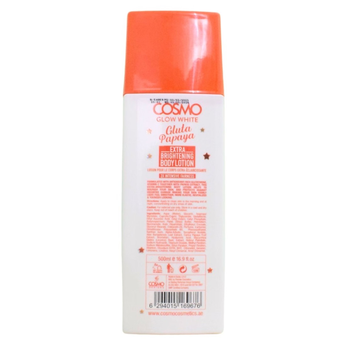 Cosmo Glow White Extra Brightening Body Lotion 500ml