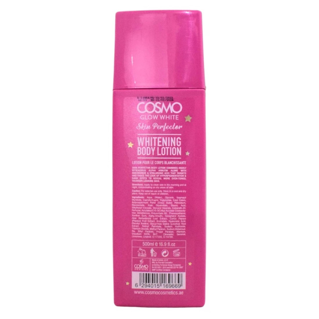Cosmo Whitening Body Lotion 500ml