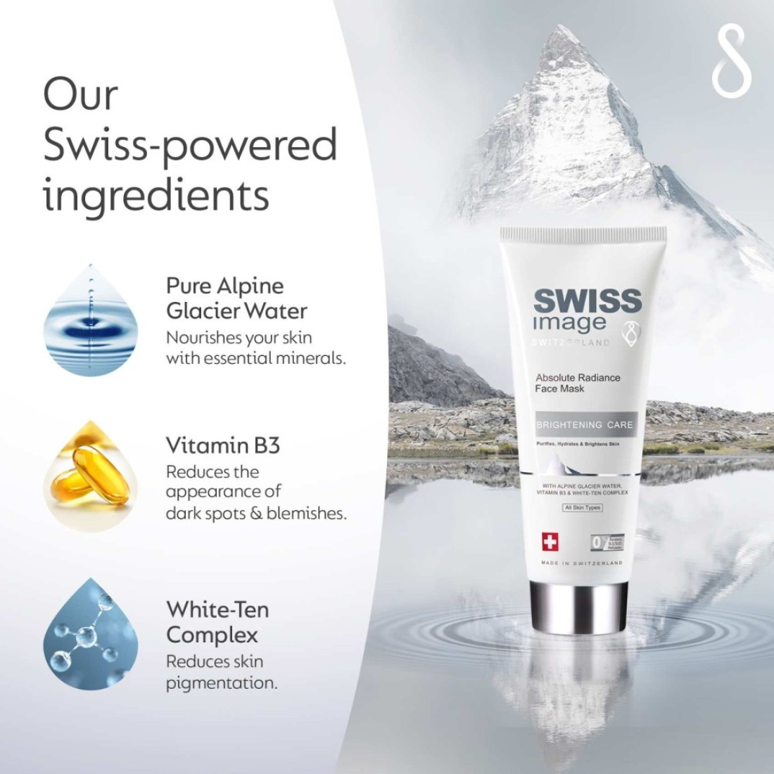 Swiss Image Whitening Care Absolute Radiance Whitening Face Mask 75ml