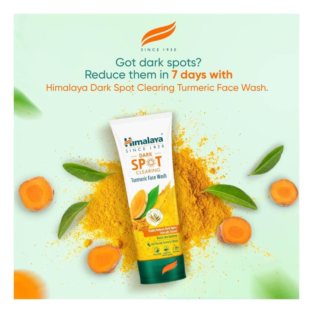 Himalaya Dark Spot Clearing Turmeric Face Wash 100ml