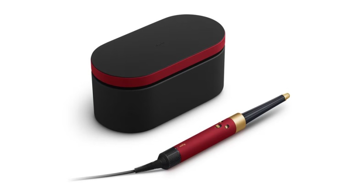 Dyson HS08 Smart Airwrap i.d. Multi-Styler and Dryer Straight+Wavy (Red Velvet Gold) - International Version