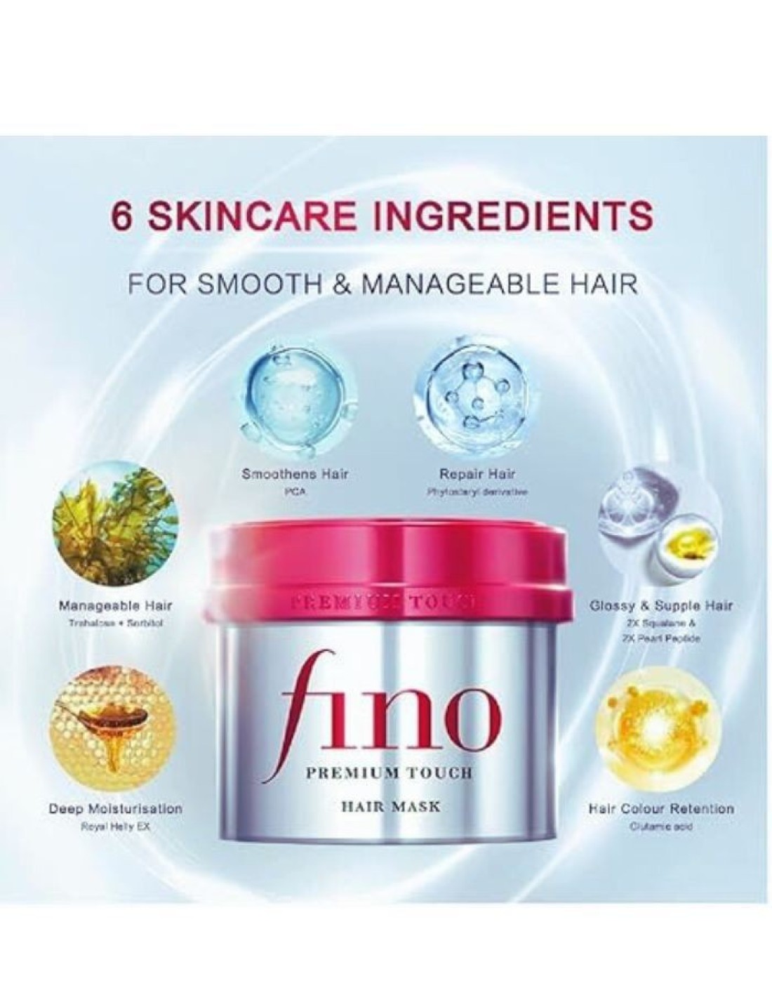 Shiseido Fino Premium Touch Hair Treatment Mask ( Made in Japan) 230g