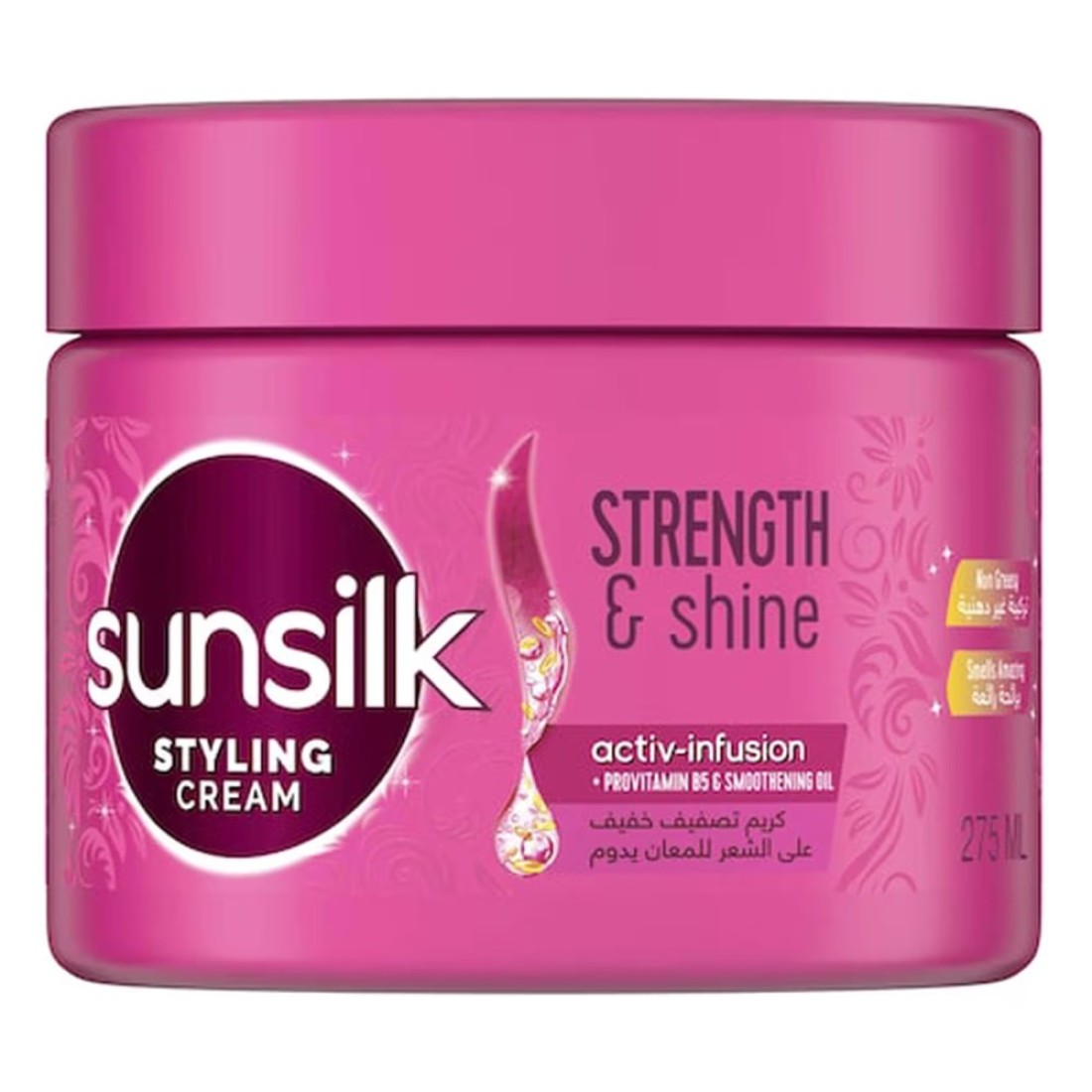 Sunsilk Strength &amp; Shine Shampoo and Strength &amp; Shine Activ-Infusion Styling Cream 400ml+275ml