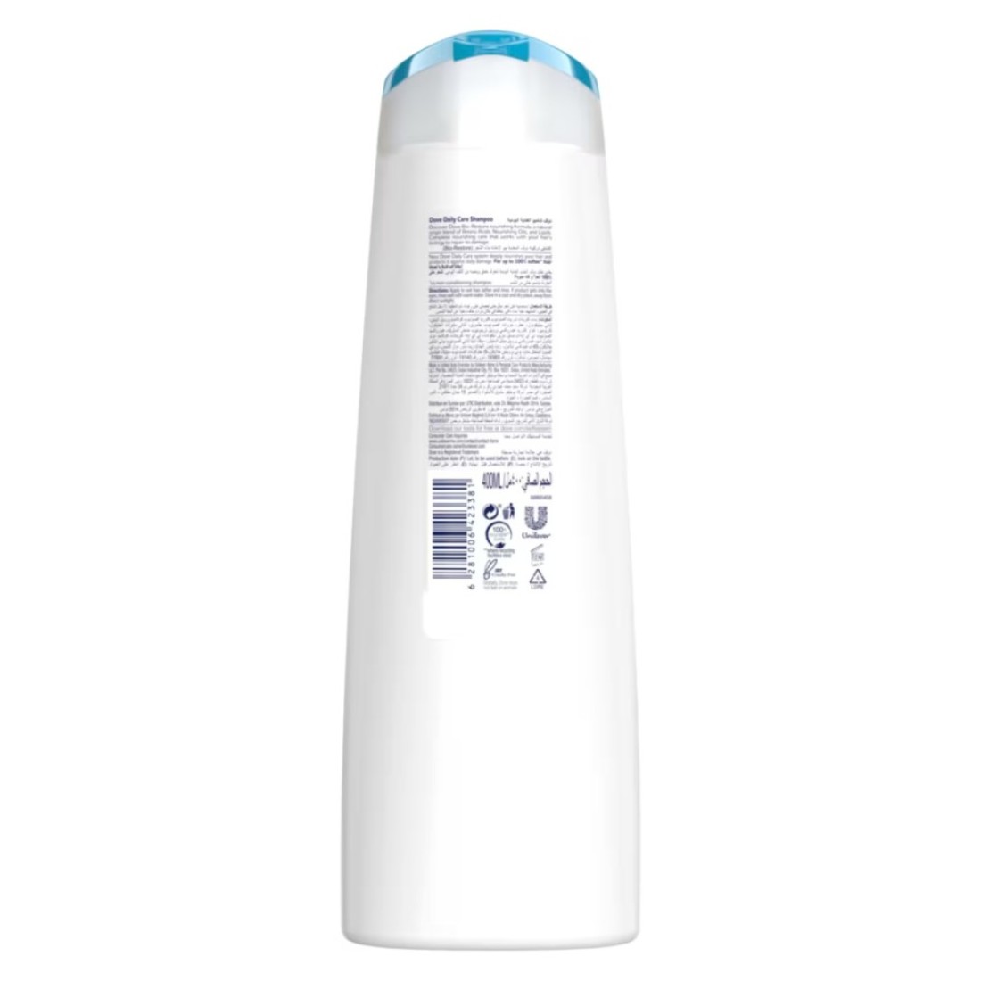 Dove Shampoo for Dry Hair Daily Care Nourishing Care for up to 100% Softer Hair 400ml