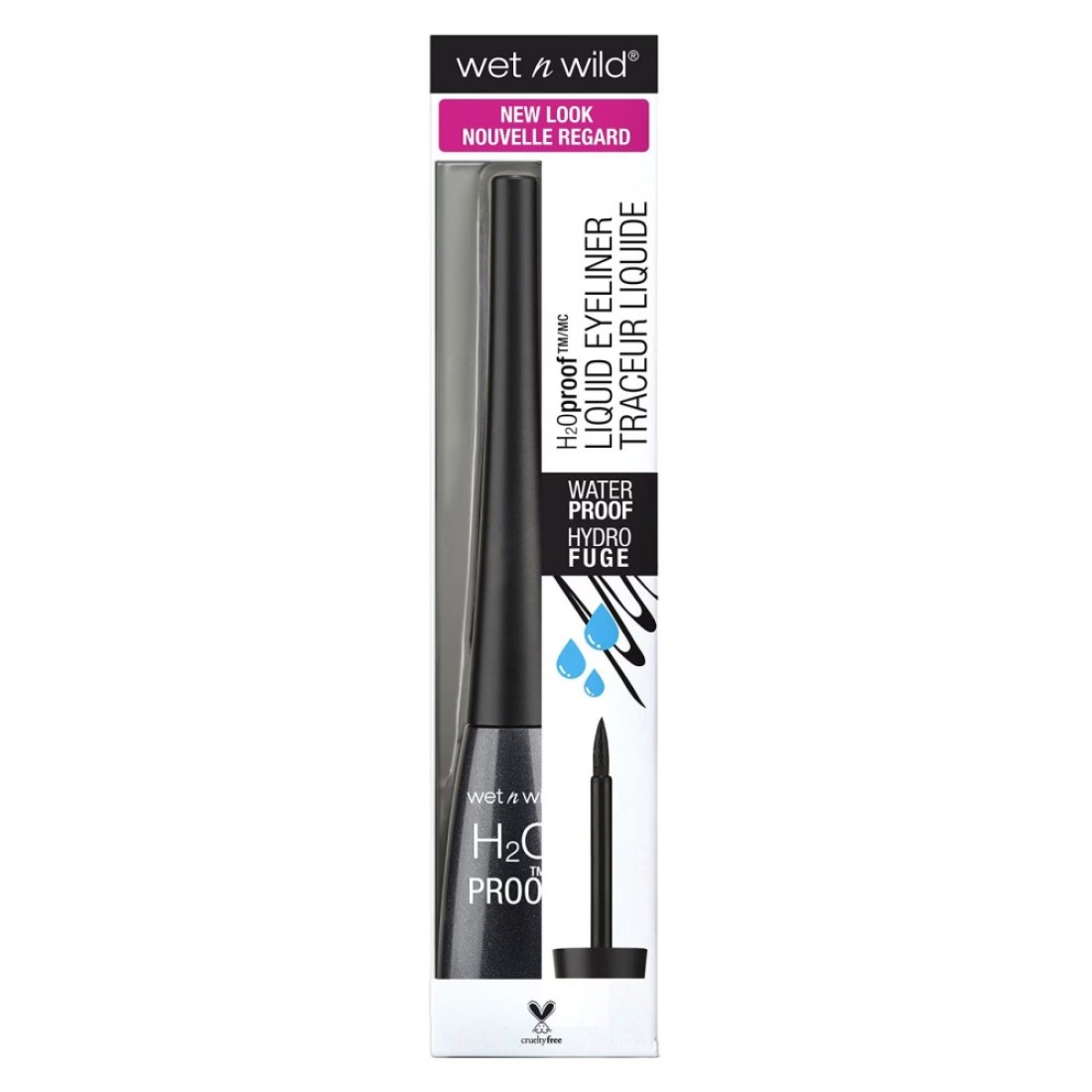 Wet N Wild H2o Proof Liquid Eyeliner 879 Black 5ml