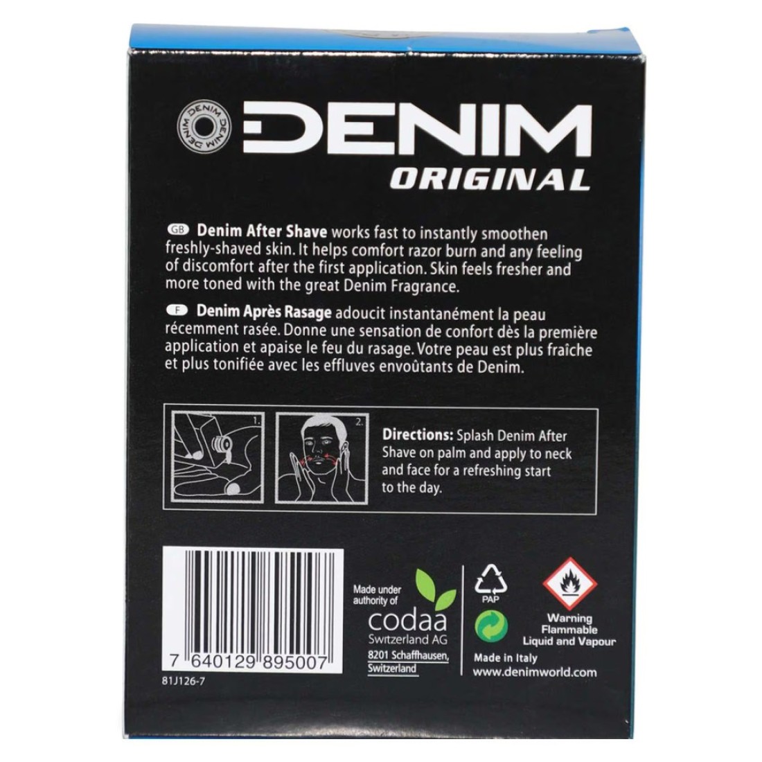 Denim After Shave Original 100ml