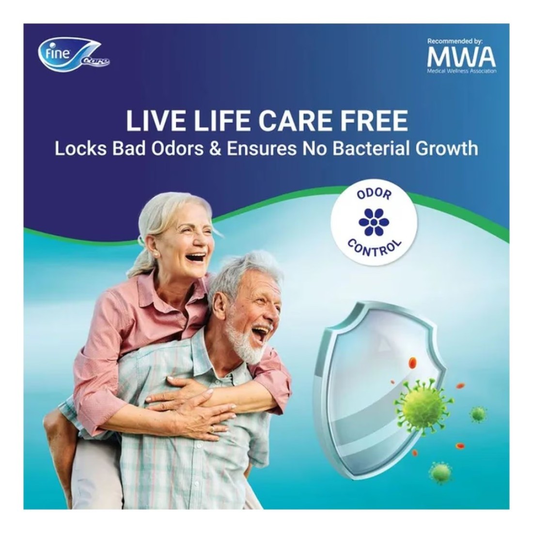 Fine Care Adult Briefs Large 16 Diapers