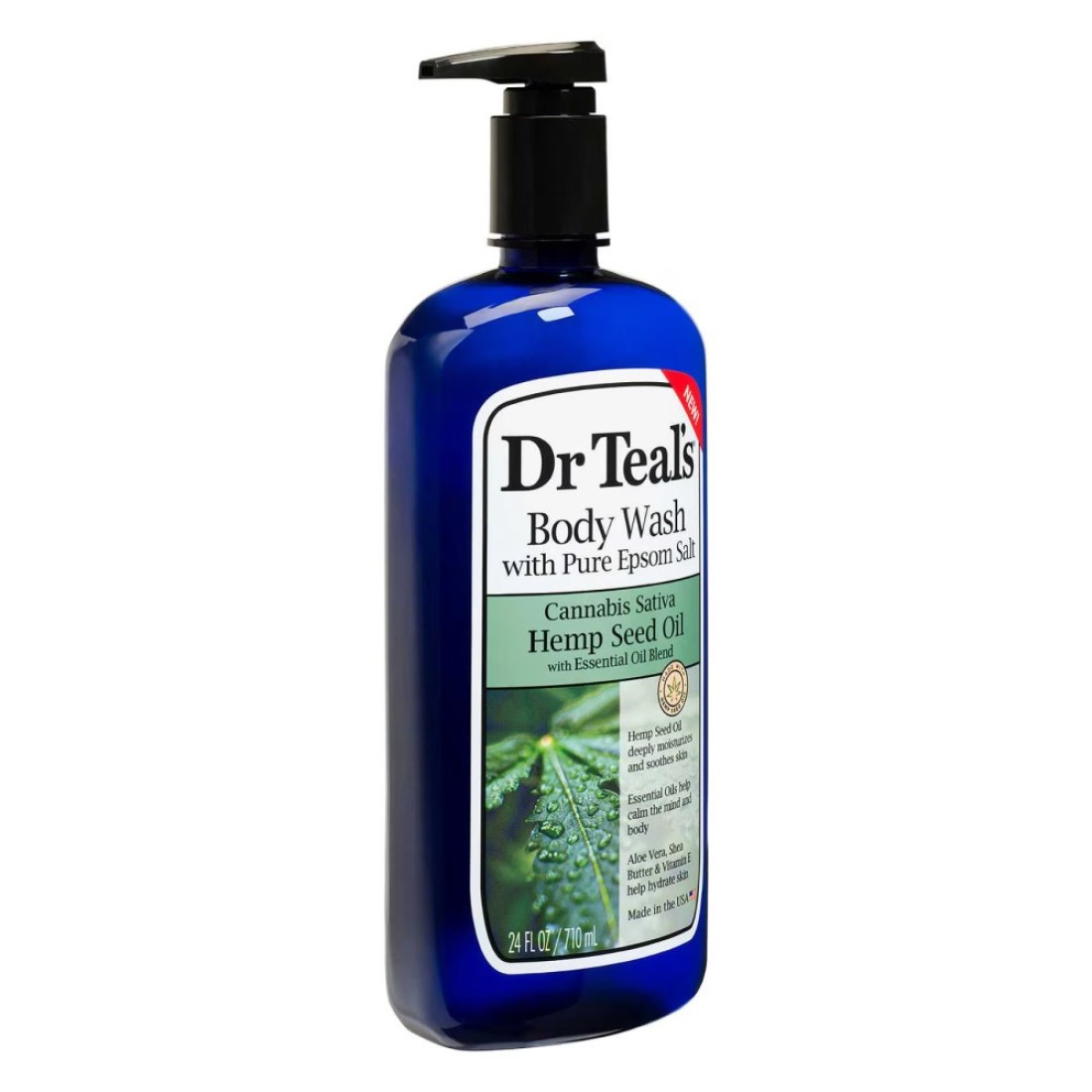 Dr Teal&#39;s Hemp Seed Oil Body Wash 710ml