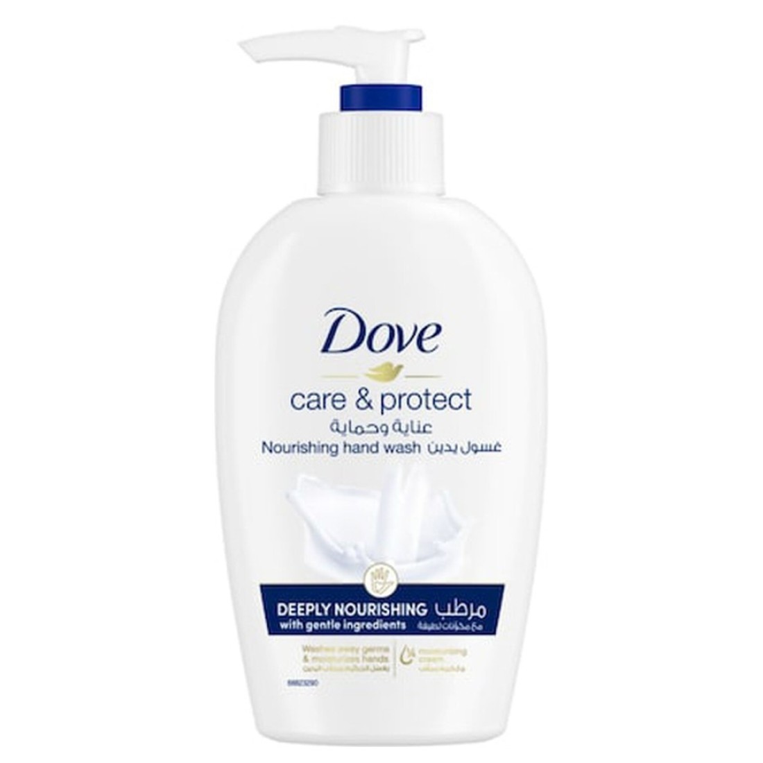 Dove Deeply Nourishing Body Wash with Care &amp; Protect Deeply Nourishing Hand Wash 750ml+250ml