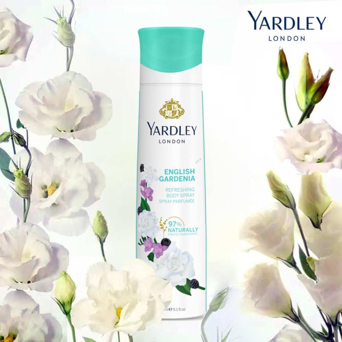 Yardley London English Daisy Body Spray Gold 150ml