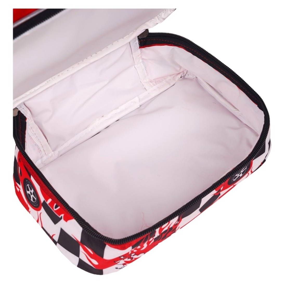 Mattel Hotwheels Printed 2 Compartment Lunch Bag
