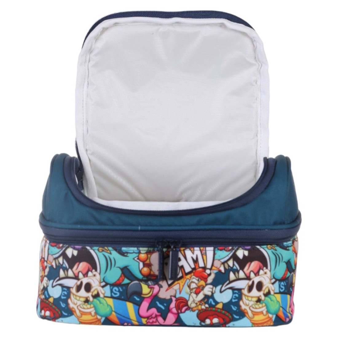 Kaukko Kids and Love Zombie Printed Lunch Box Bag