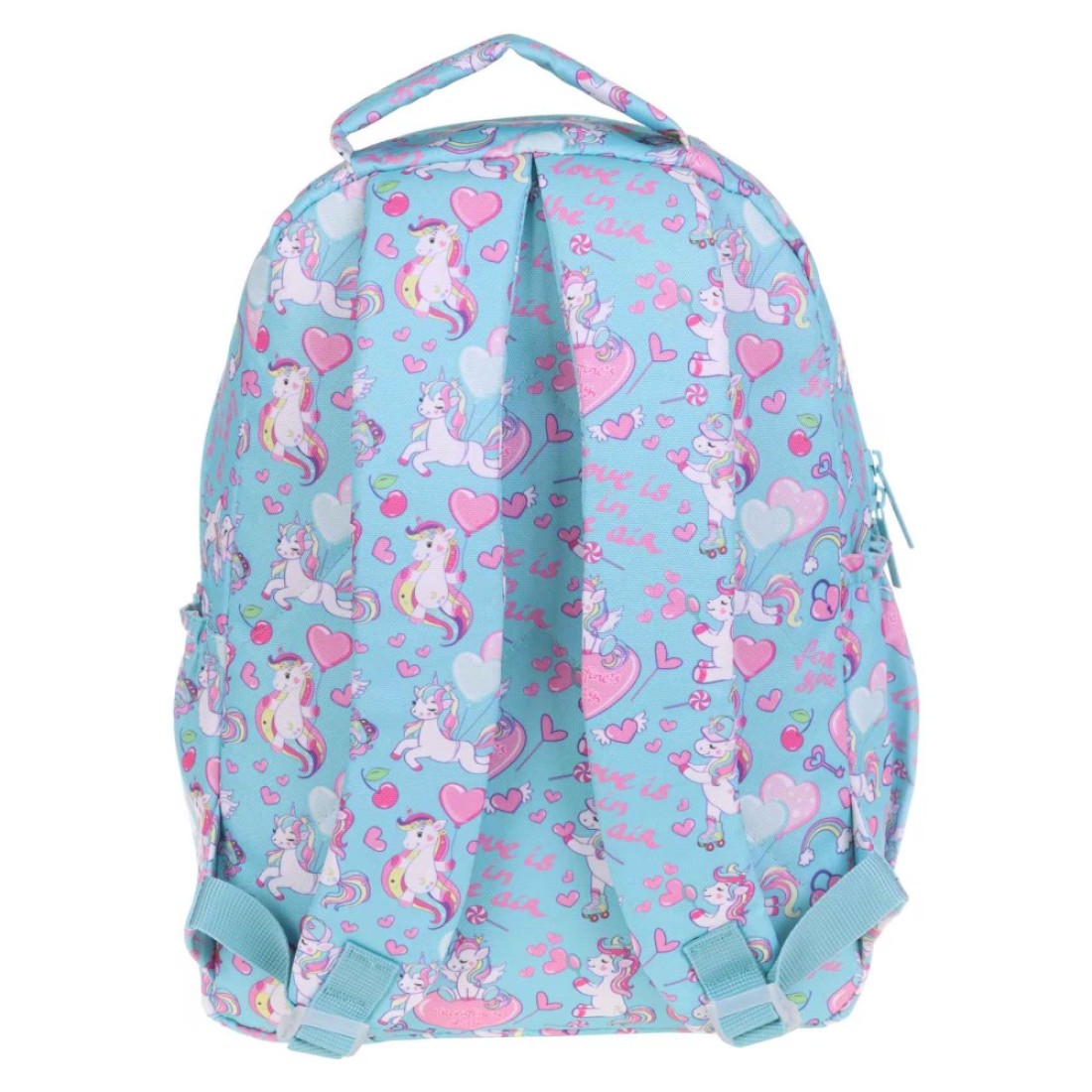 Kaukko Kids and Love Unicorn Printed Backpack Bag