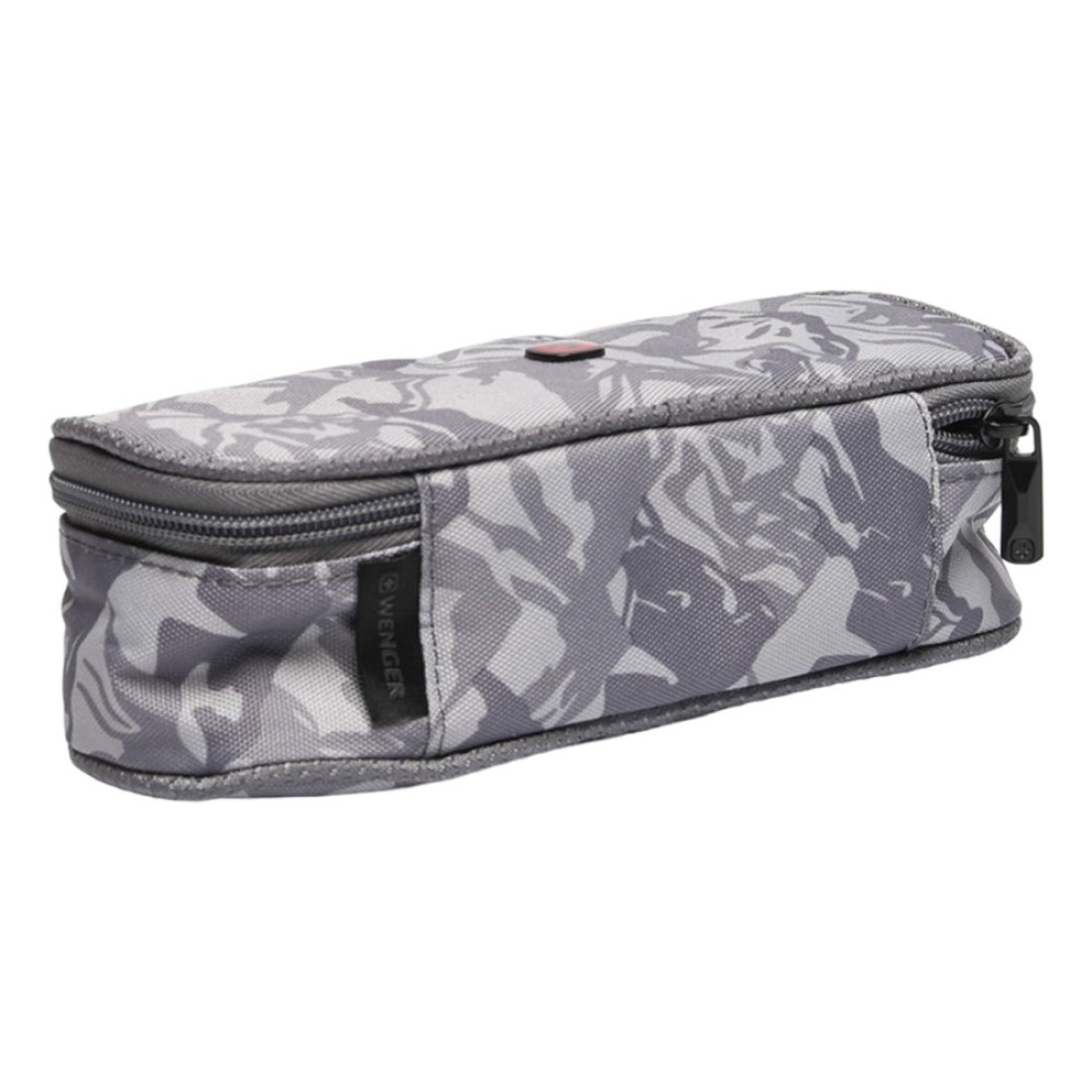 Wenger 1 Compartment Pencil Case Grey 23cm