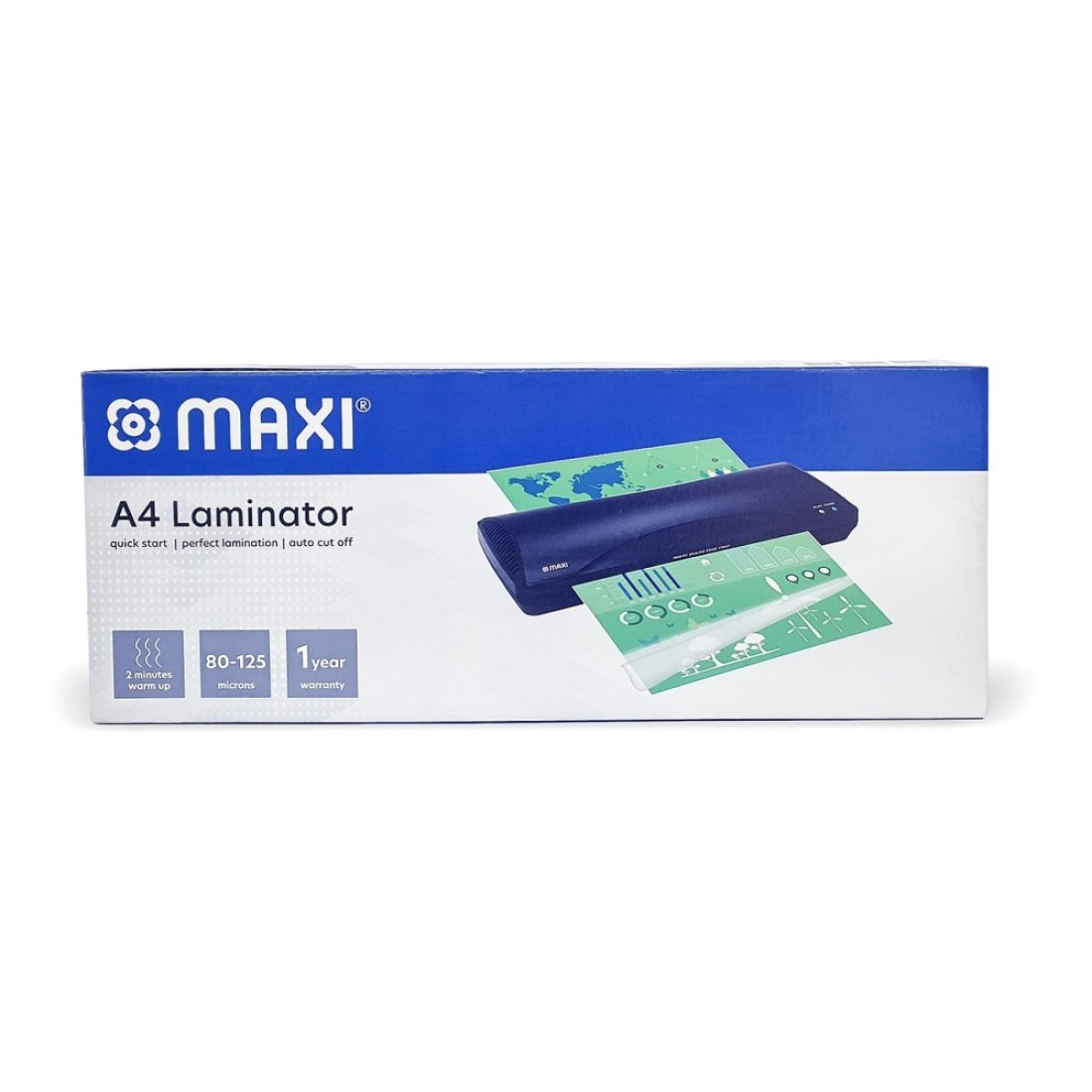 Maxi A4 Laminator Black