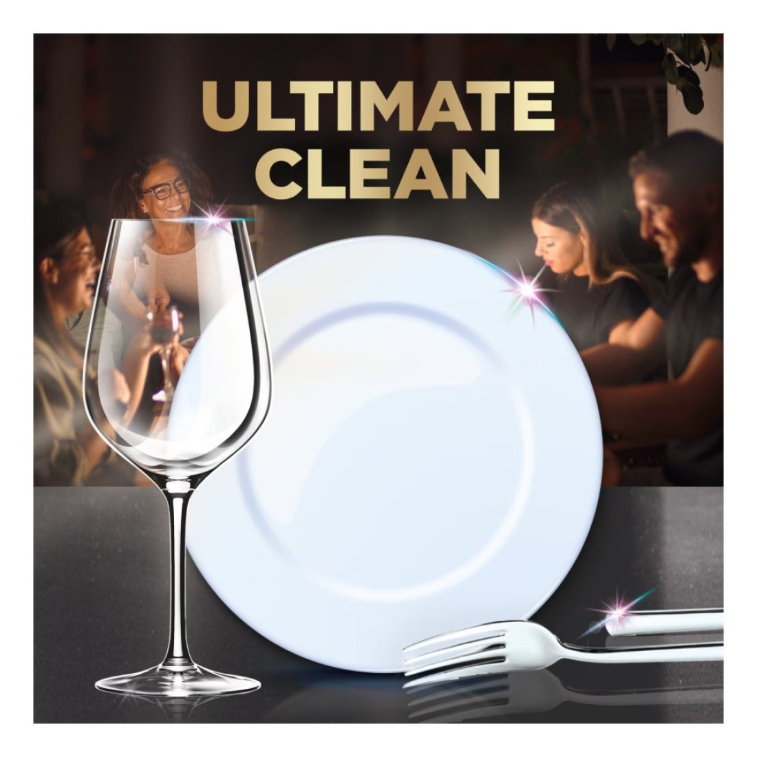 Finish Powerball Ultimate All-In-1 Dishwasher Lemon Sparkle 48 Tablets
