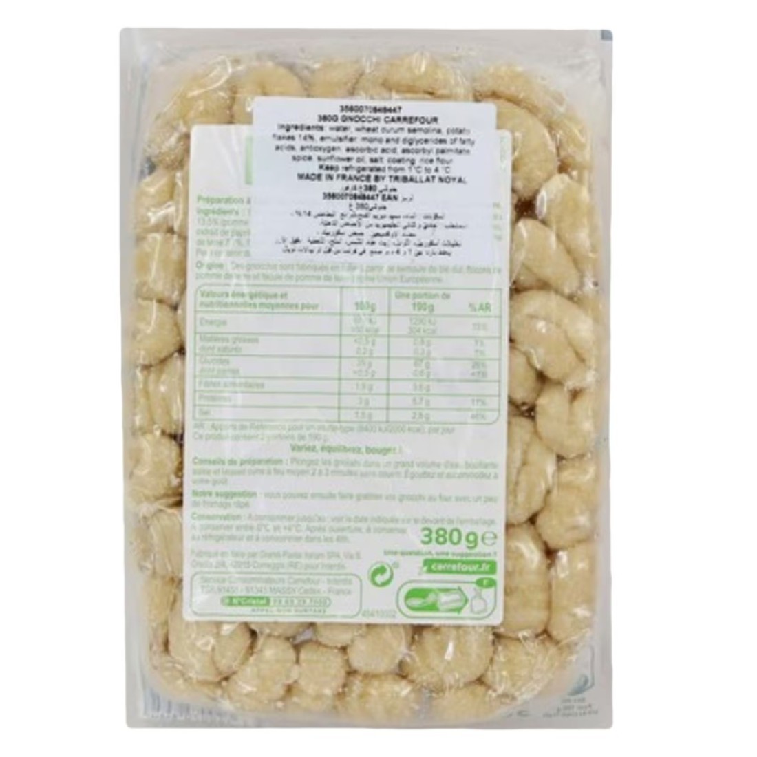 Carrefour Classic Potato Gnocchi 380g