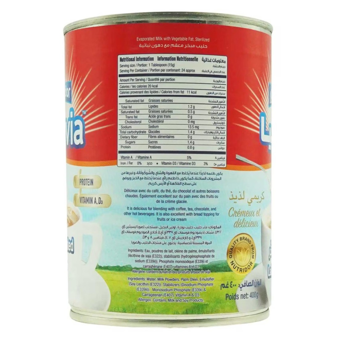 Abevia Eva Porated Milk 400g