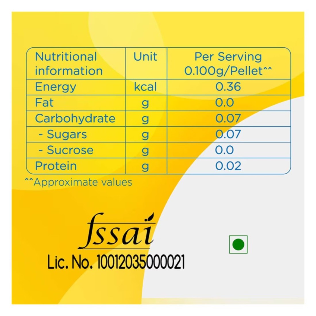 Sugar Free Gold Sweetener 500 Pellets