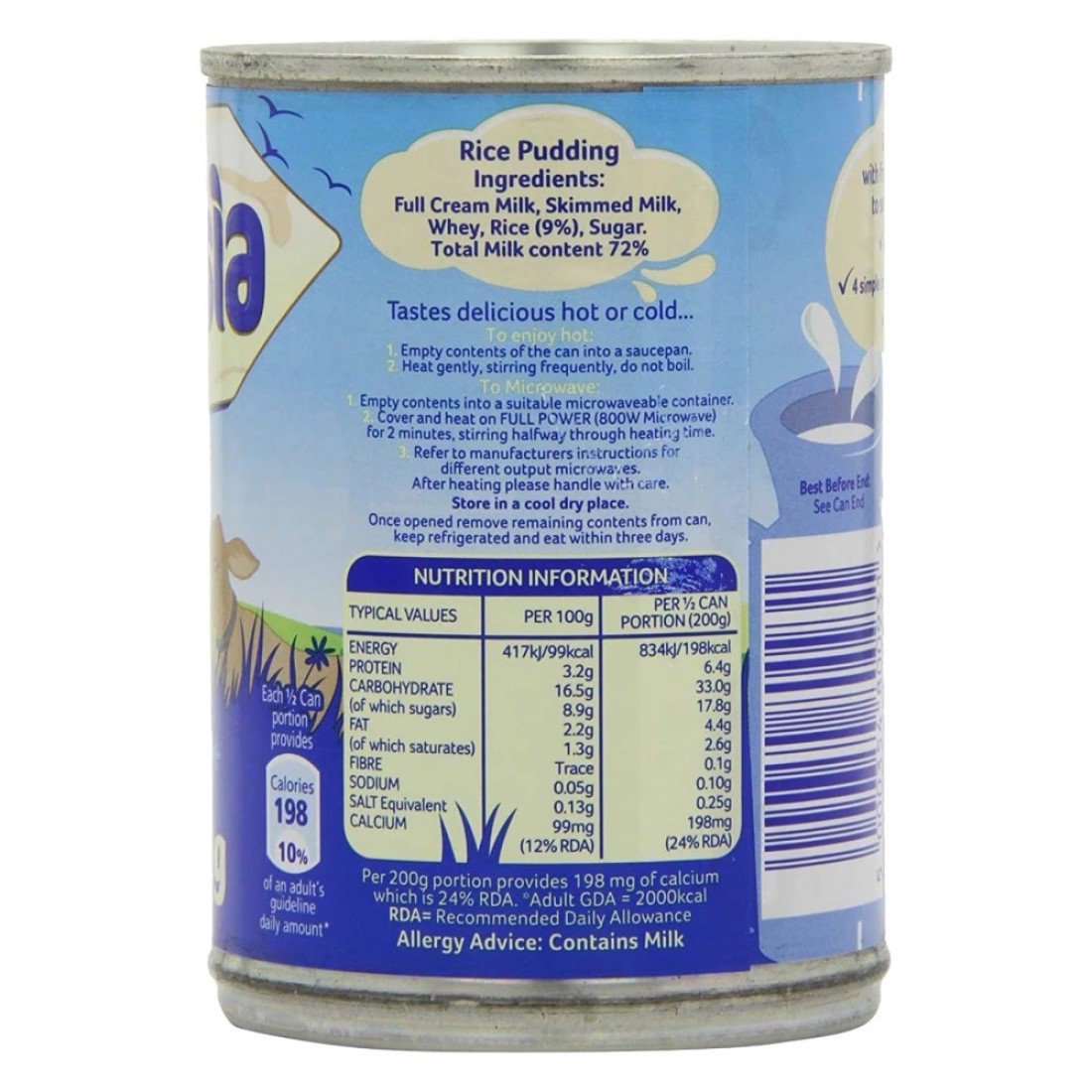 Ambrosia Creamy Rice Pudding 400g