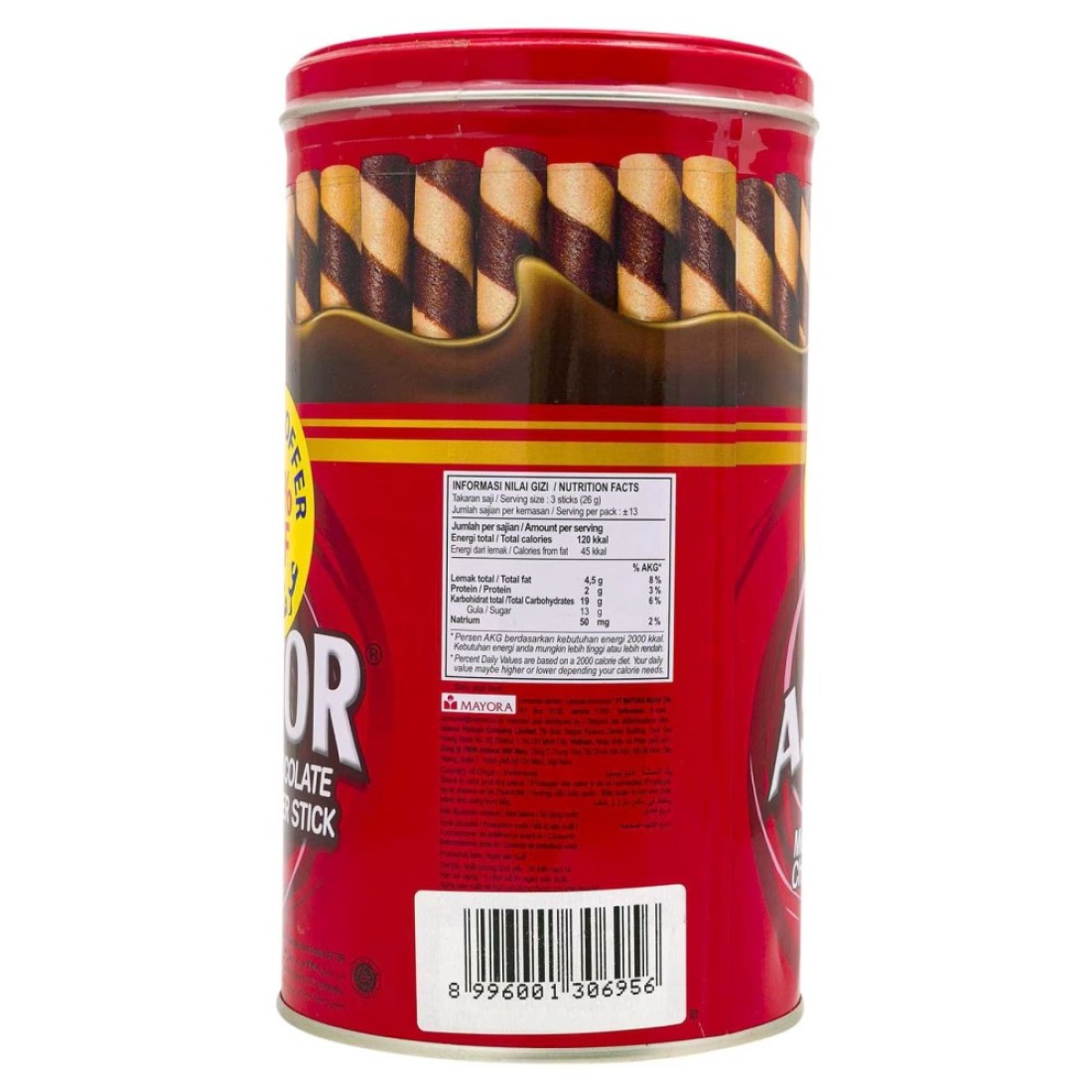 Astor Chocolate Wafer Stick Tin, 330g