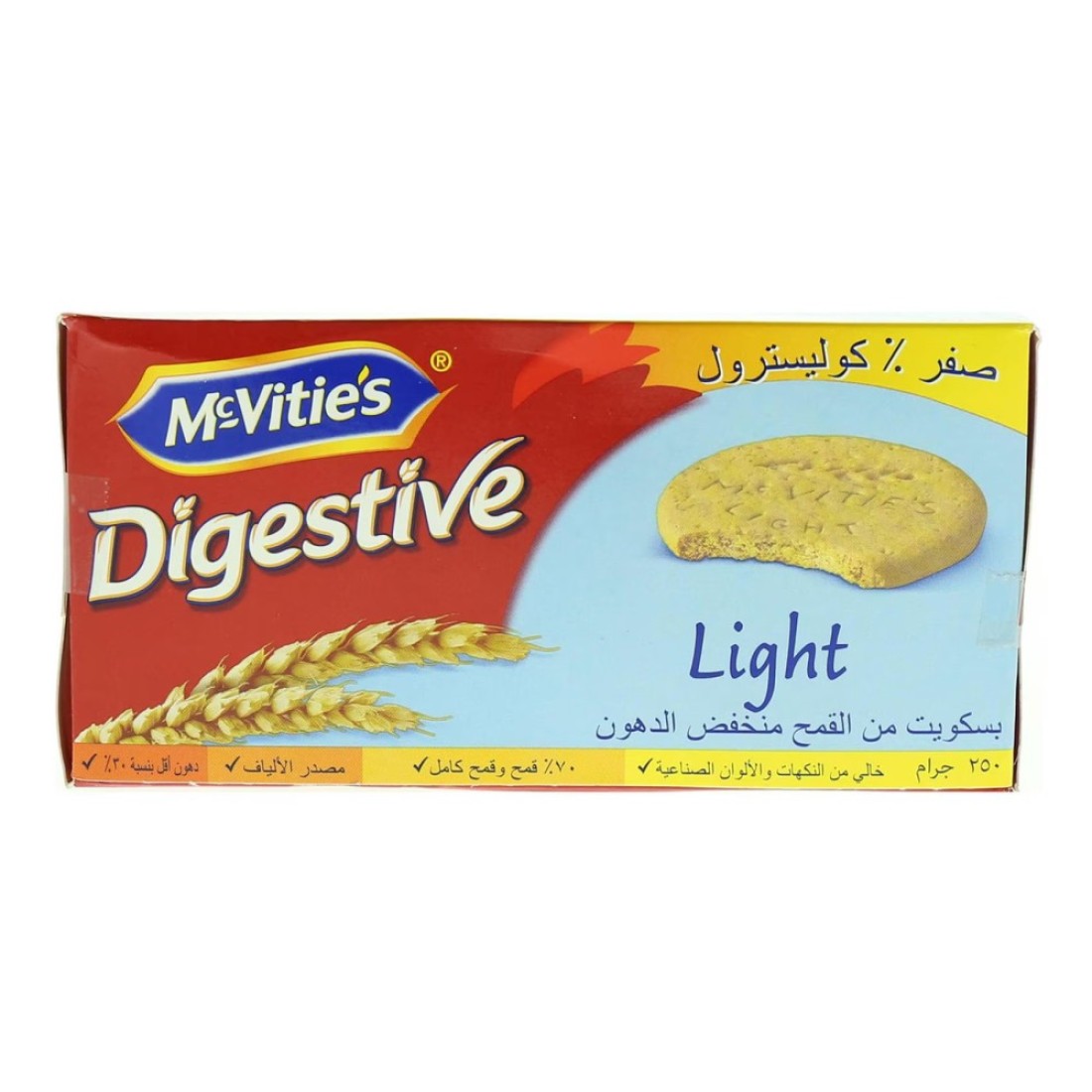 McVitie&#39;s Light Digestive Biscuits, 250g