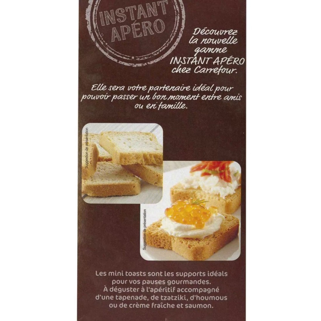 Carrefour Mini Toast 75g