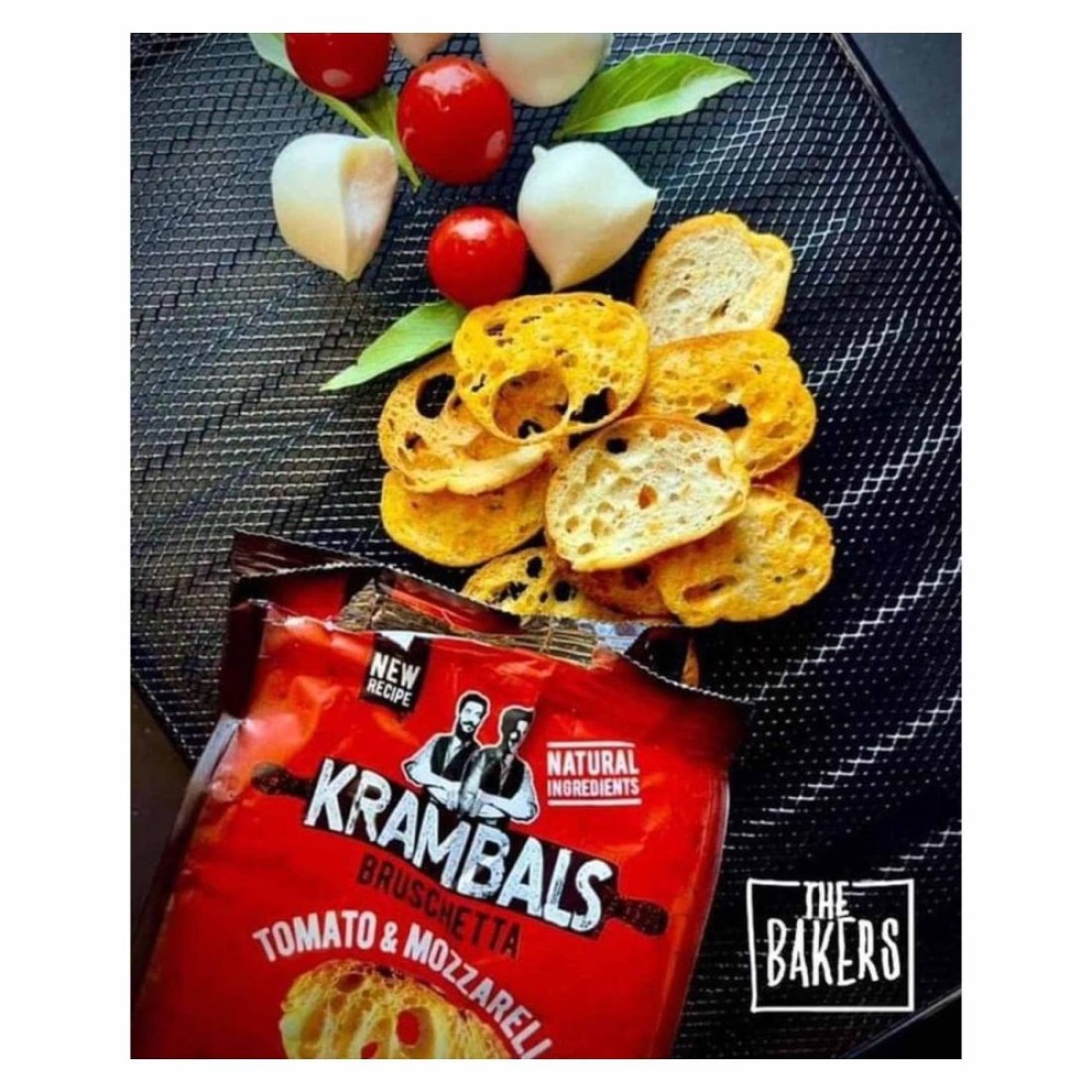 Krambals Bruschetta Tomato and Mozzarella 70g