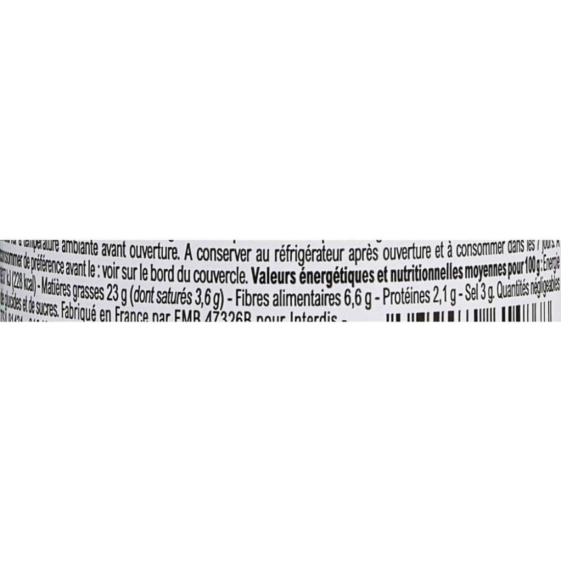 Carrefour Extra Green Olive Paste 100g