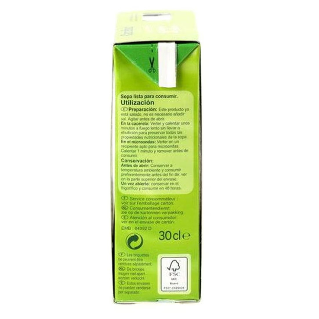 Carrefour Vegetables Soup 300ml Pack of 2