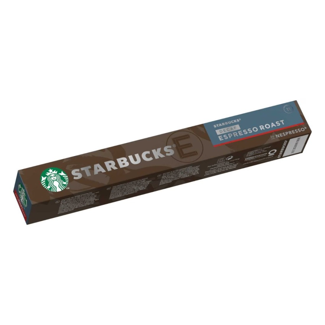 Starbucks Decaf Espresso Dark Roast Coffee Capsules 10 Capsules, 57g