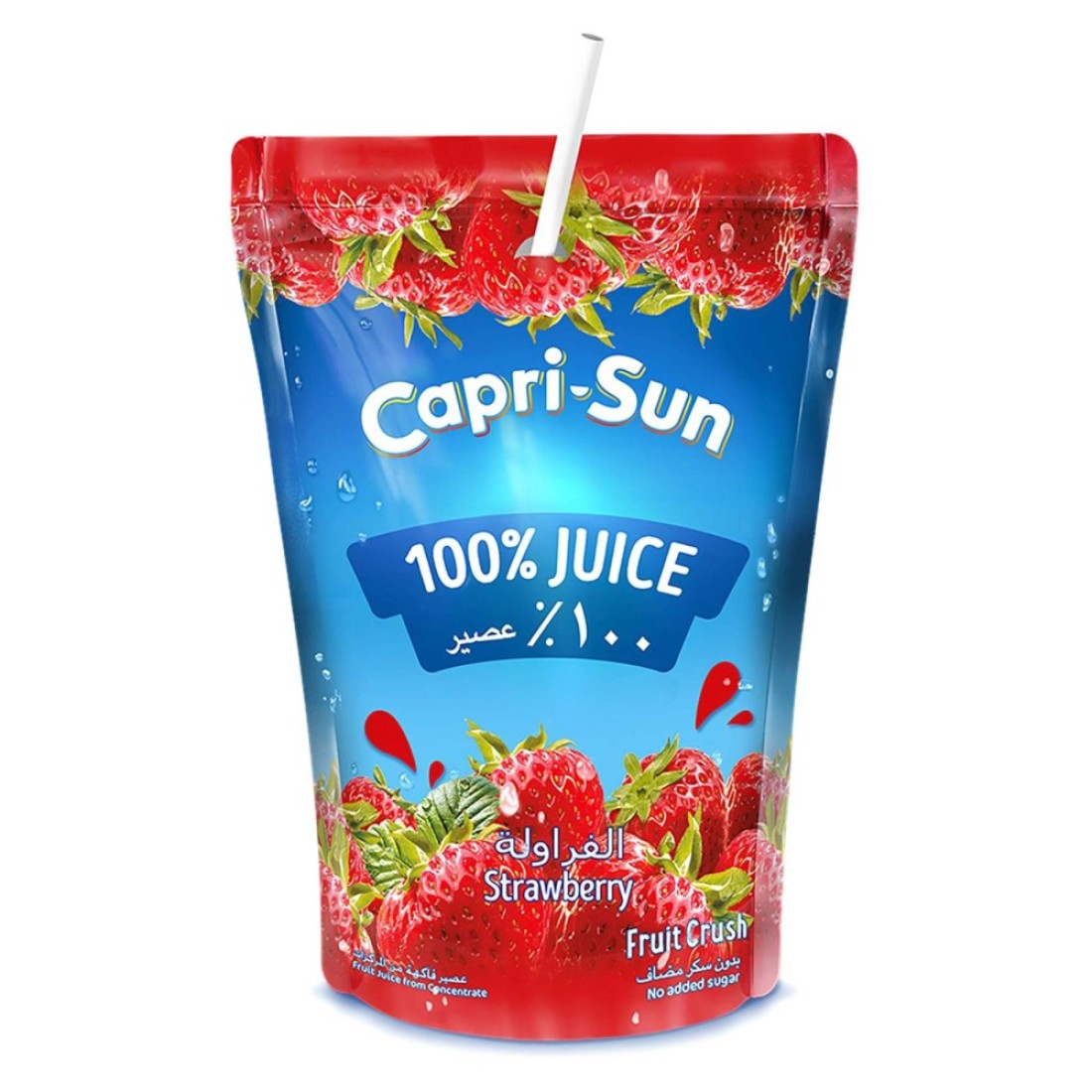 Capri-Sun Strawberry Juice 200ml Pack Of 10