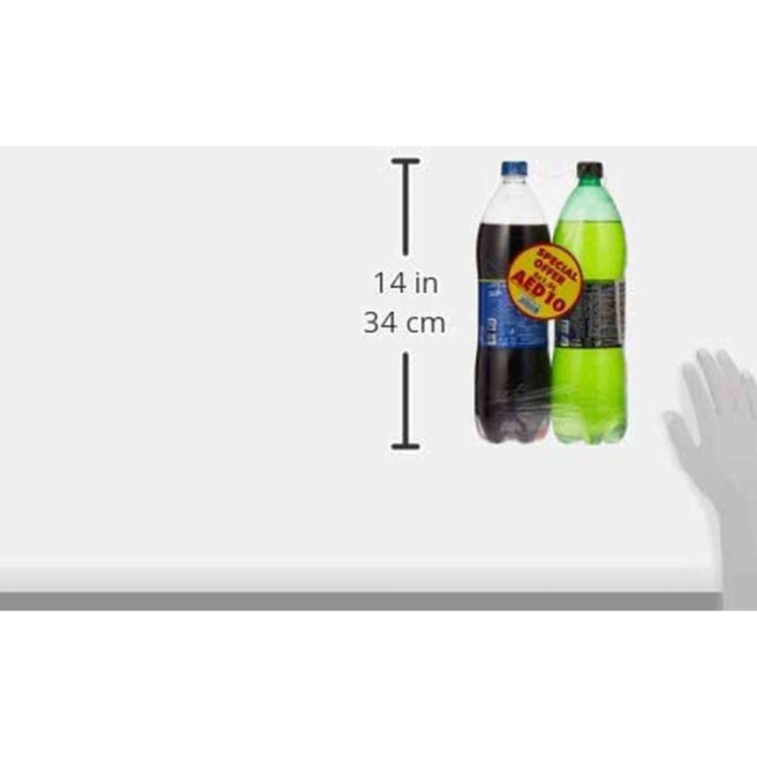 Pepsi And Mountain Dew Carbonated Soft Drink 1.5L Pack of 2