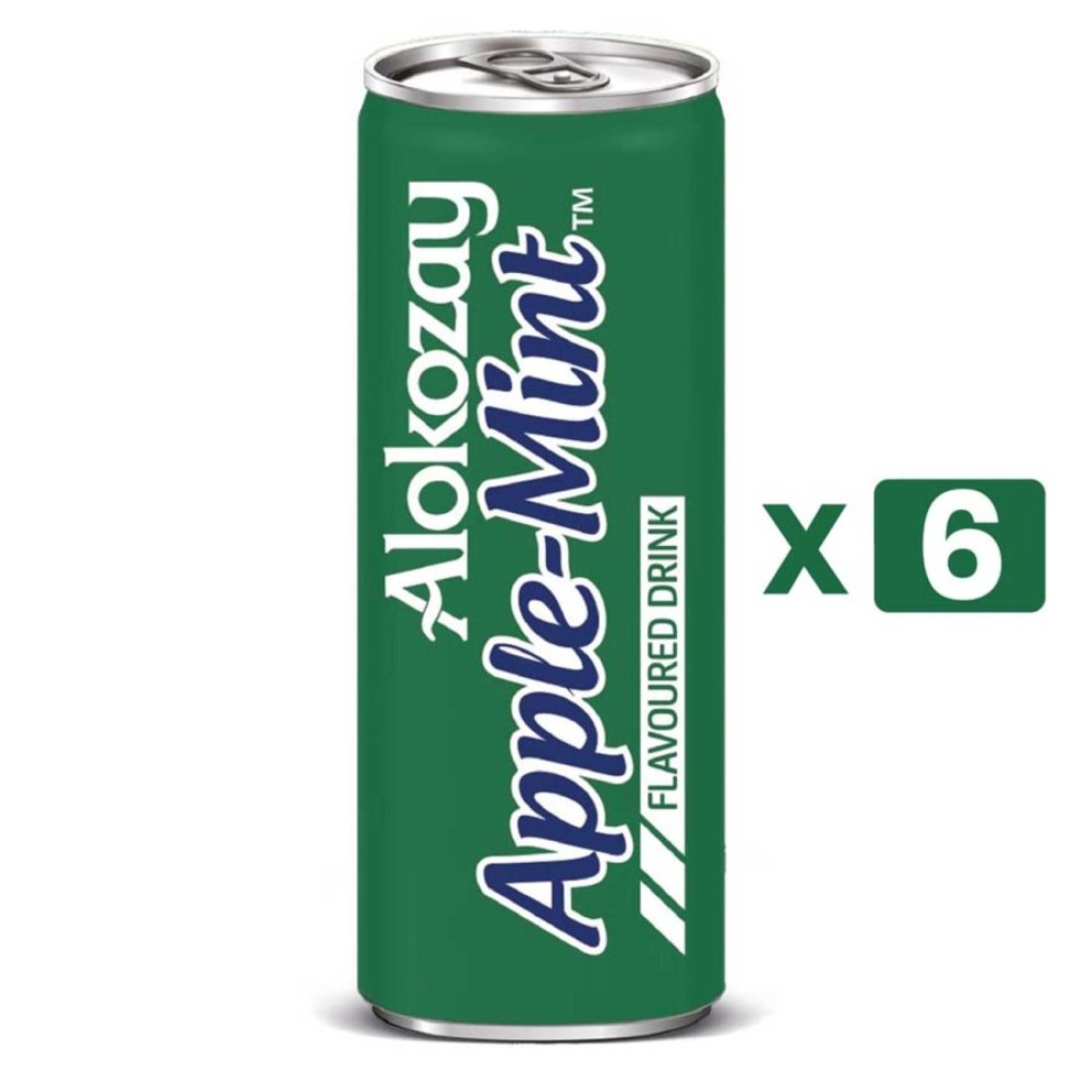 Alokozay Apple-Mint Flavoured Drink 250ml Pack of 6