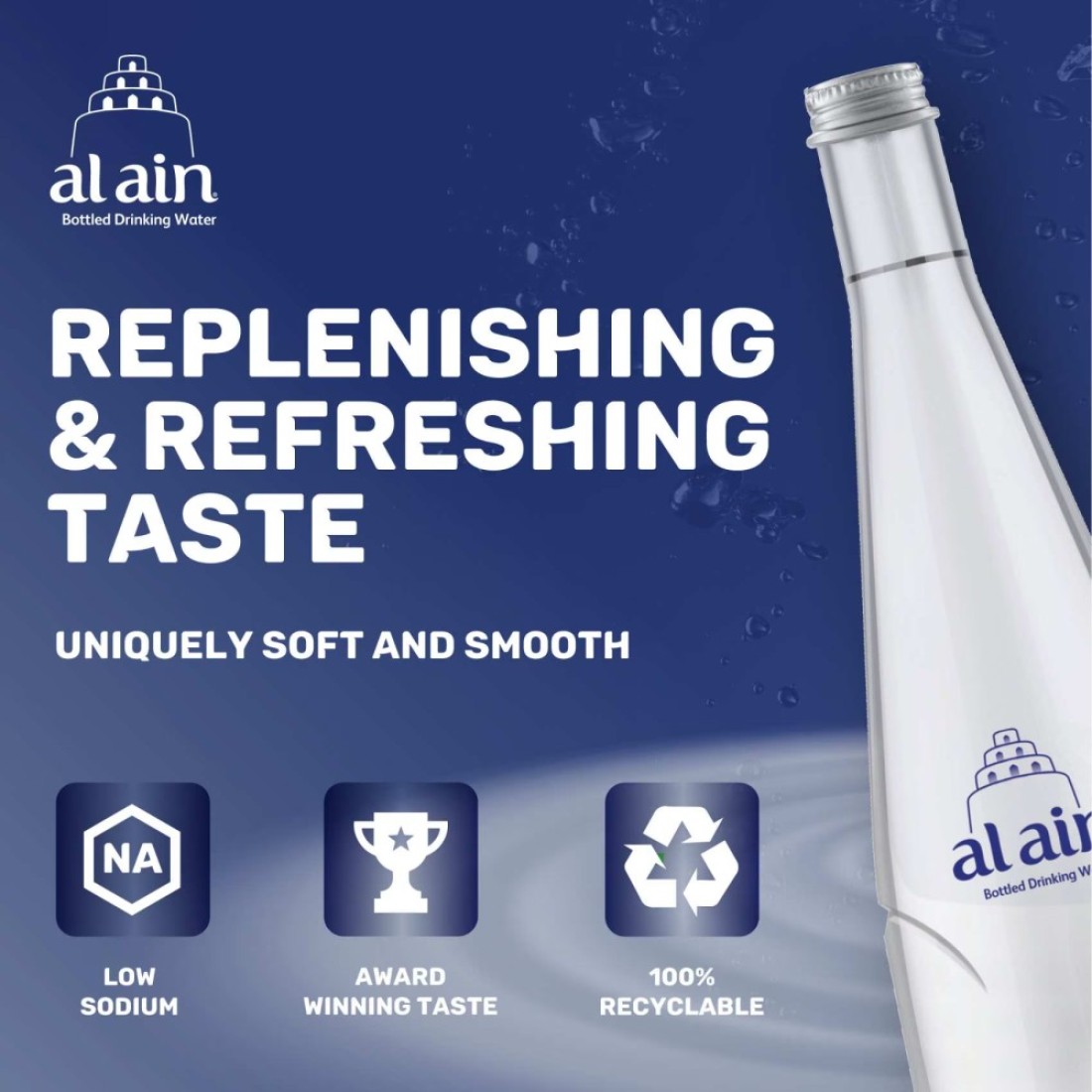 Al Ain Bottled Drinking Water 330ml Pack of 6
