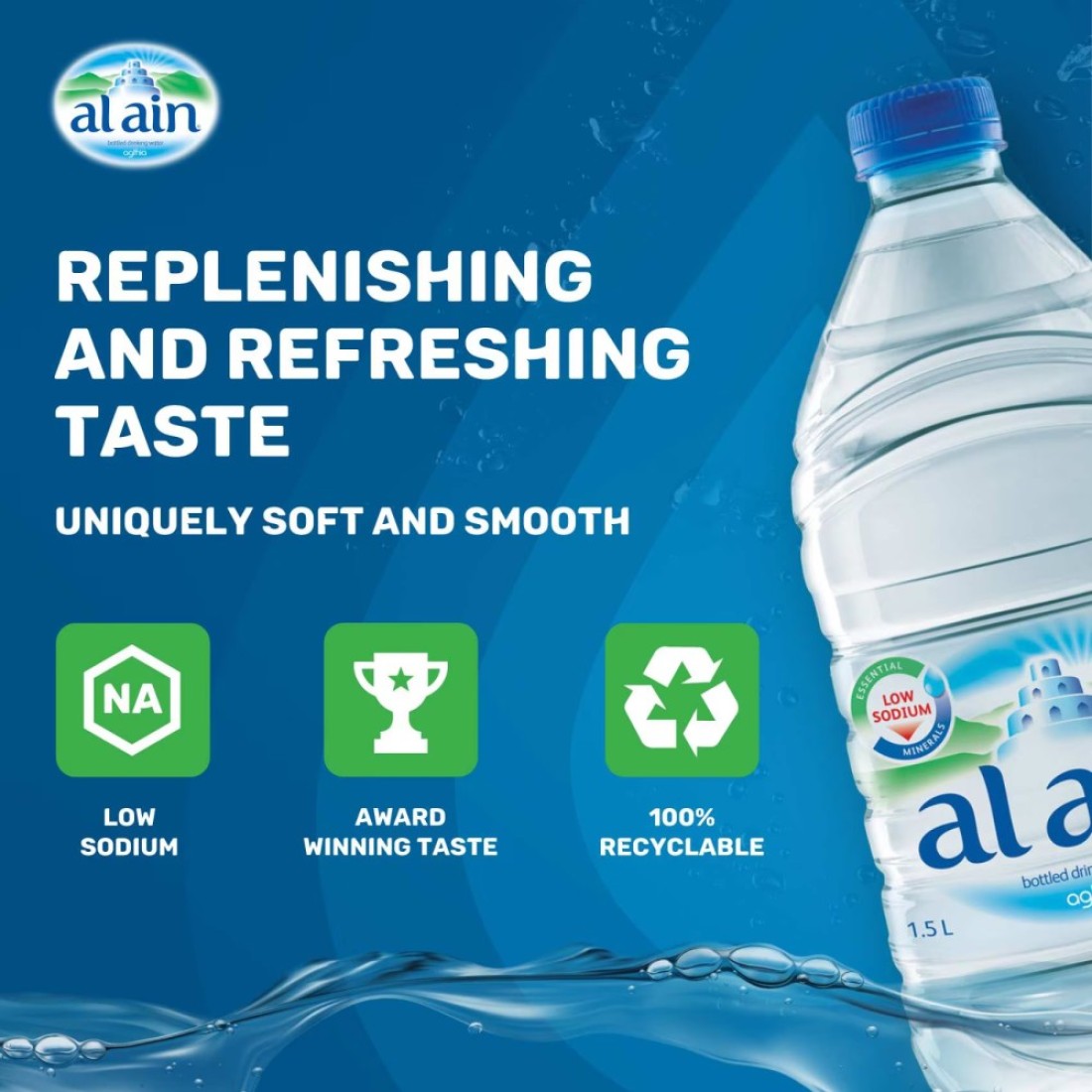 Al Ain Bottled Drinking Water 1.5L
