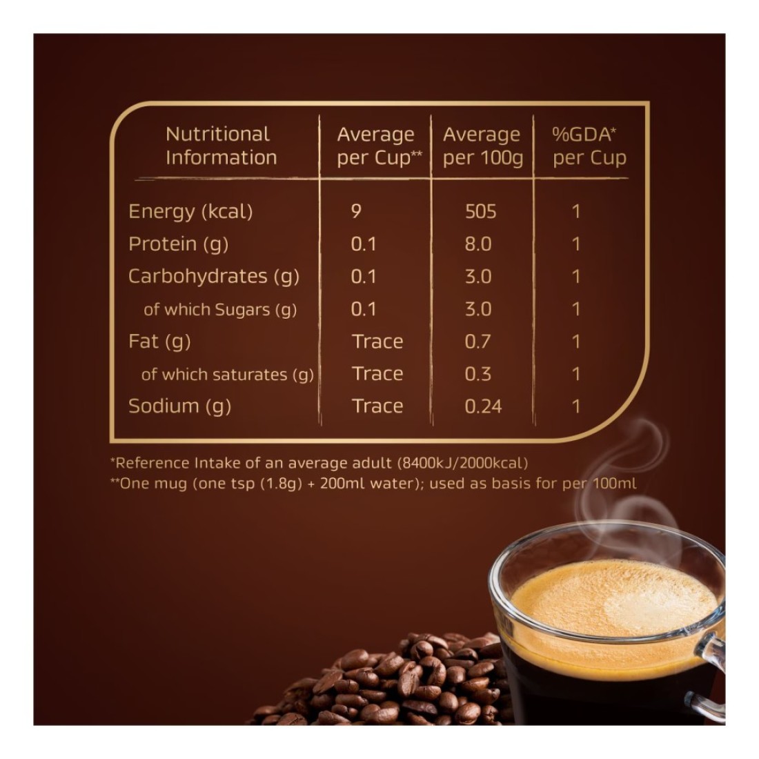 Nescafe Gold Organic Instant Coffee,100g