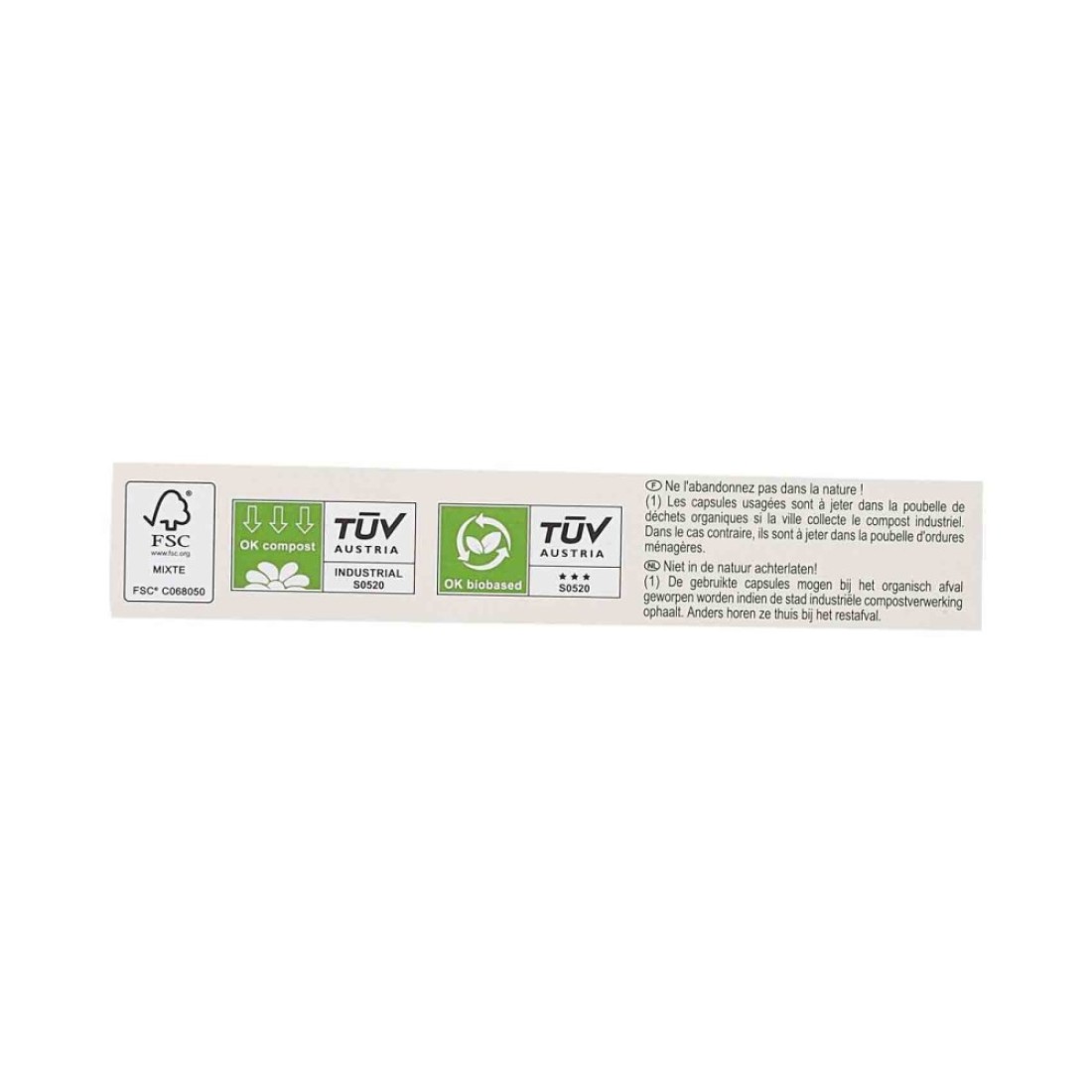 Carrefour Bio Coffee Capsules Honduras 97g