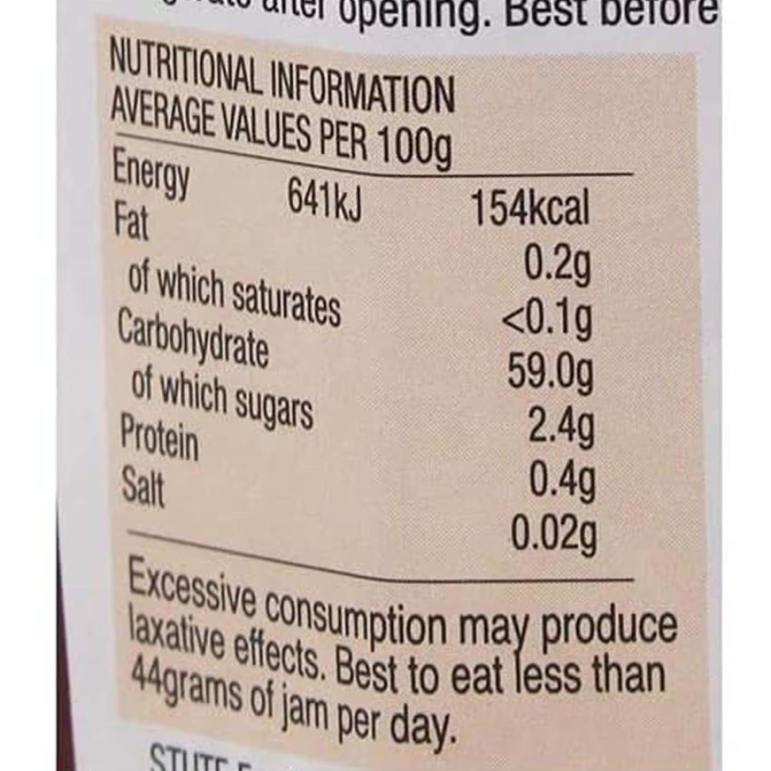 Stute Diabetic No Sugar Added Strawberry Jam 430g