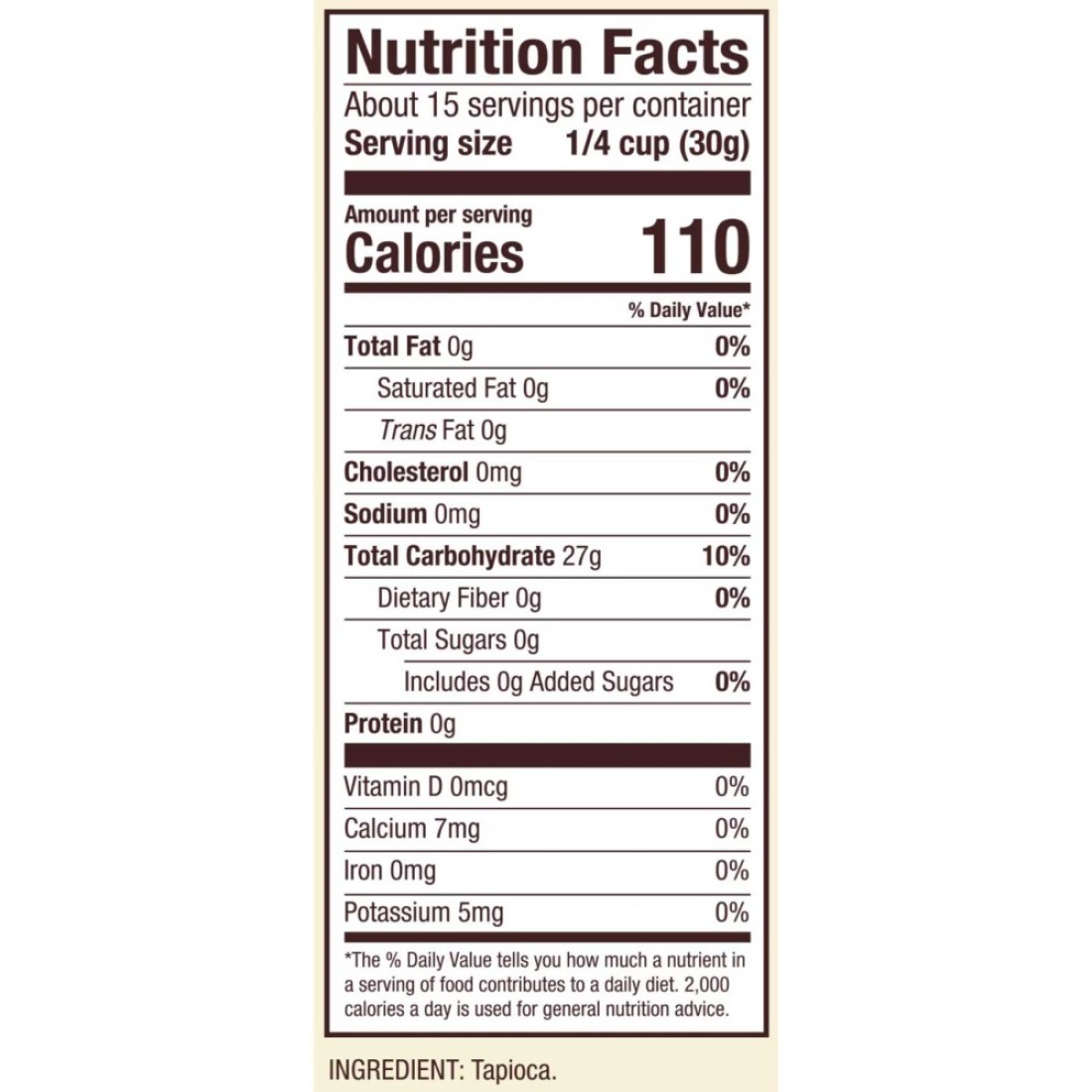 Bob&#39;s Red Mill Gluten Free Non-GMO Finely Ground Tapioca Flour, 454g