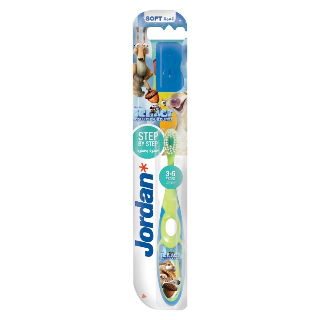 Jordan Step By Step Toothbrush 3-5 Years Multicolour