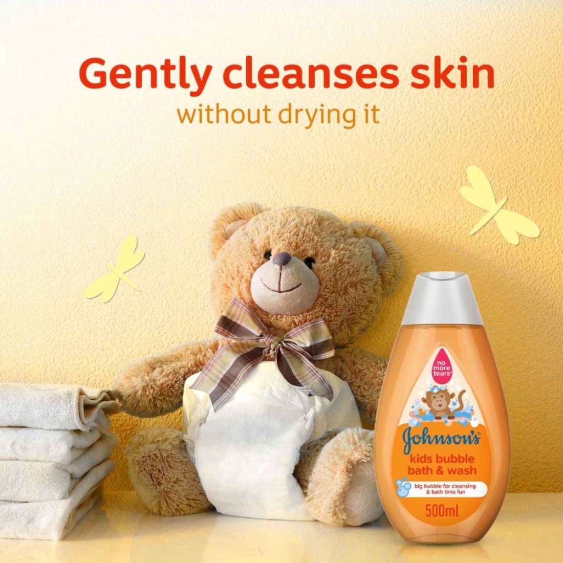 Johnson&#39;s Kids Bubble Bath &amp; Wash 500ml