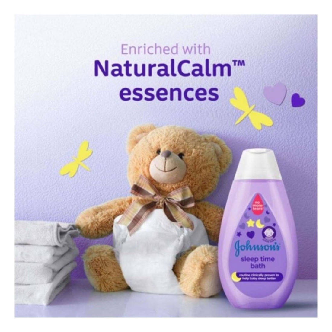 Johnson&#39;s Bath Sleep Time Bath, NO MORE TEARS, mild formula, 500ml