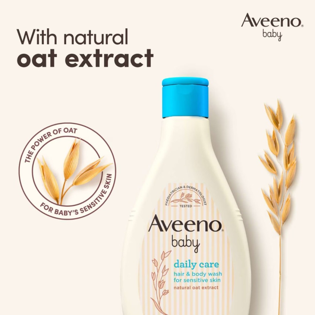 Aveeno Baby Daily Care Hair And Body Wash 250ml