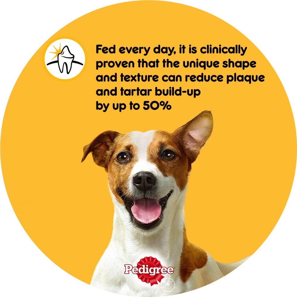 Pedigree Dentastix Treats for Small Breed Dog 3 Treats, 45g