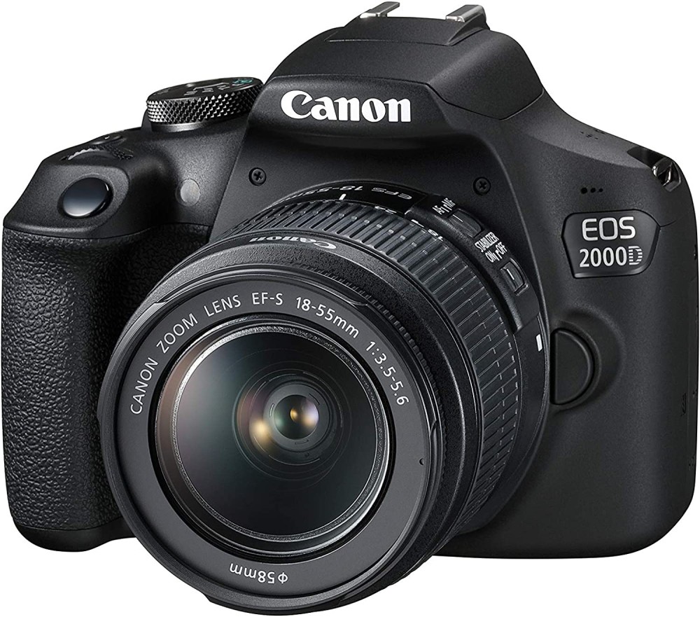 Canon EOS 2000D DSLR Camera With Lens Kit