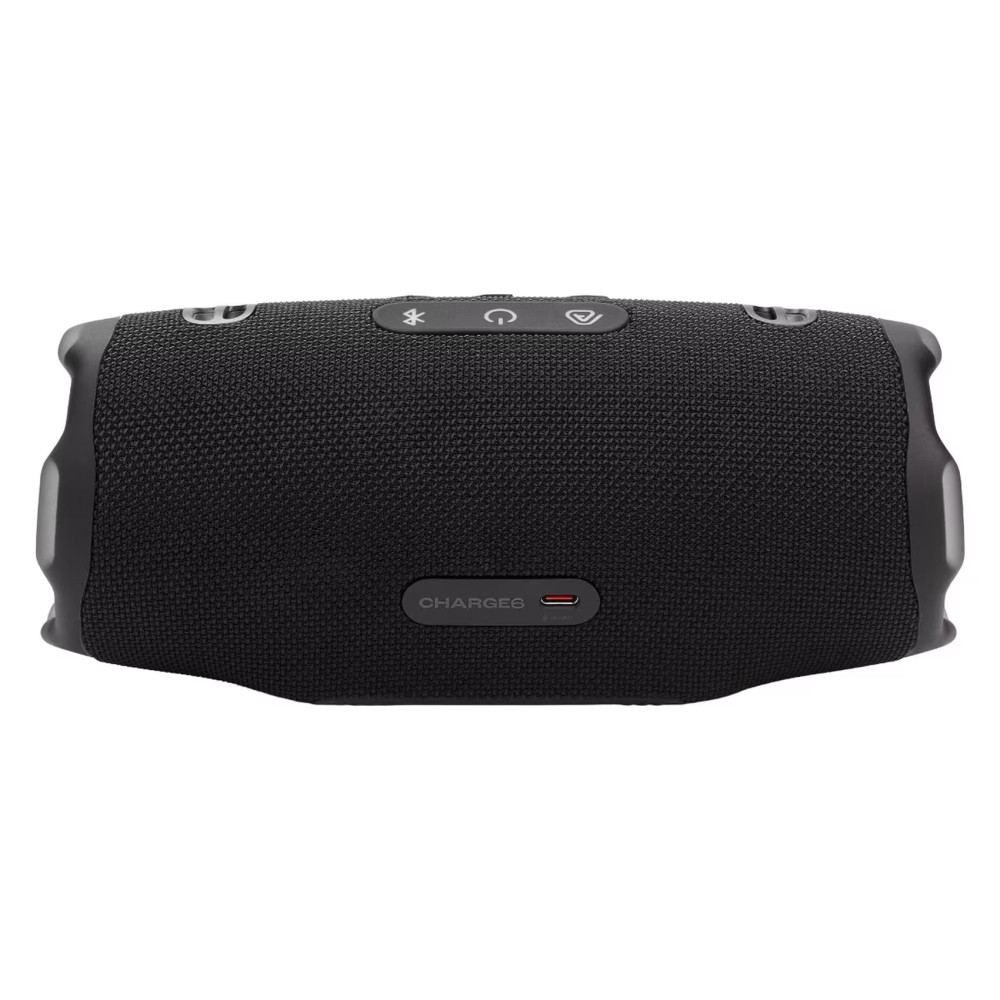 JBL Charge 6 Bluetooth Speaker, Water-Resistant, Black