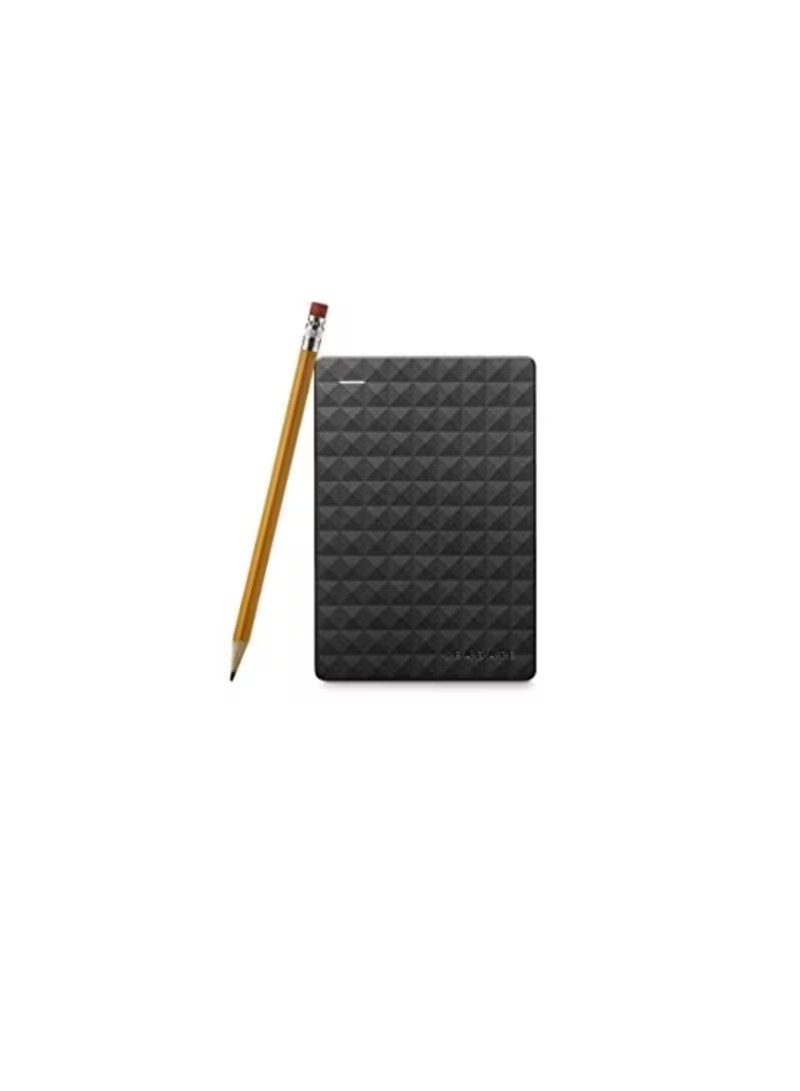 Seagate - Portable USB 3.0 External Hard Drive 2TB Black